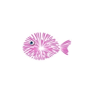 Pink Fireworks Fish